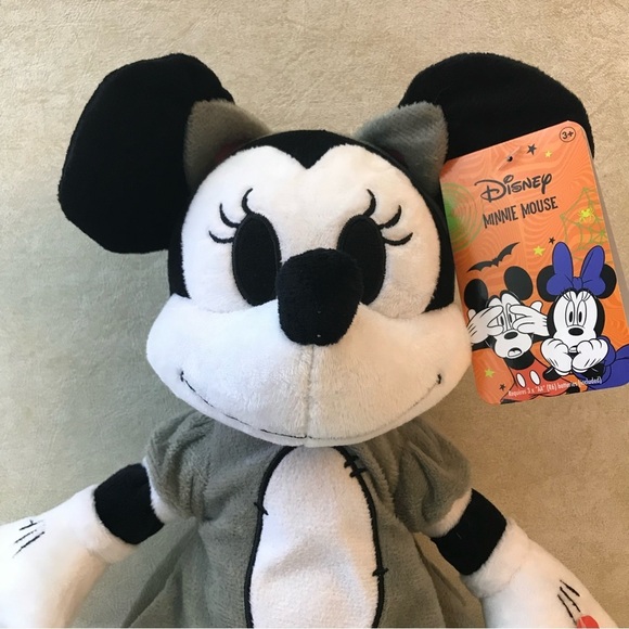 Disney Just Play Halloween Minnie Mouse 13” Stepper Dance Musical Plush New - Picture 5 of 13